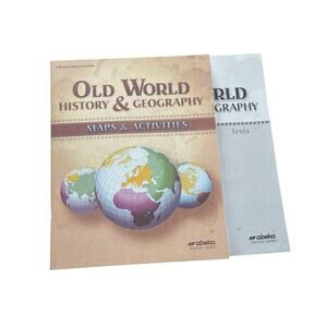 Abeka’s 5th Grade Old World History & Geometry Unused